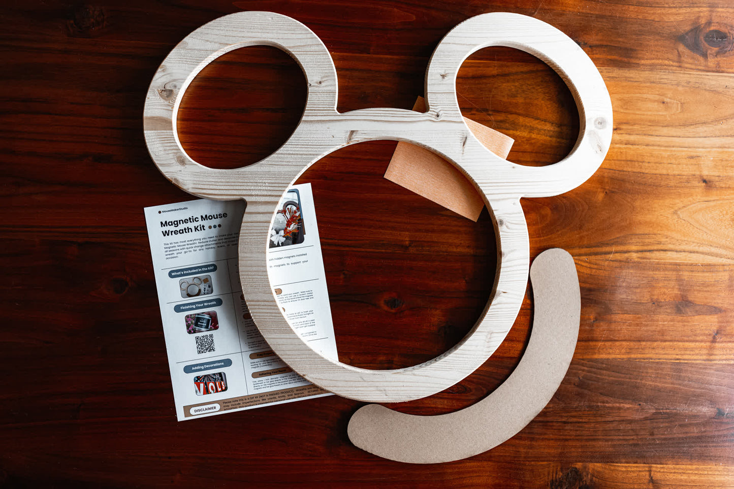 Magnetic Mouse Wreath Kit