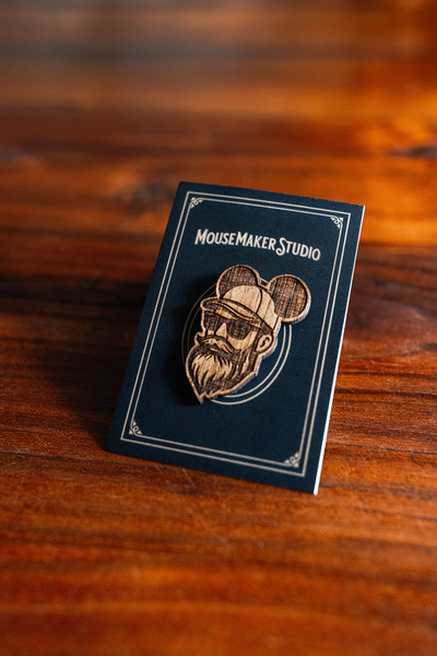 Manly Mouse Pin